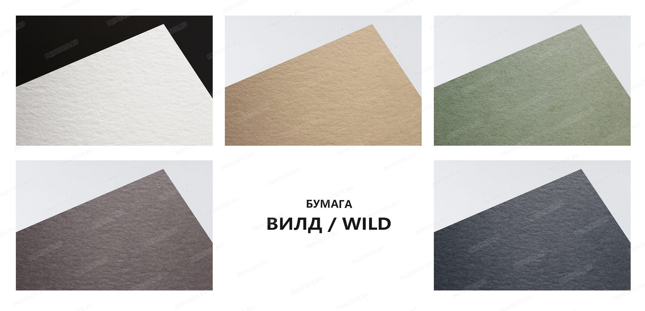 напечатать на WILD цена ВИЛД каталог ВИЛД - образец цвета и тиснения - WILD
